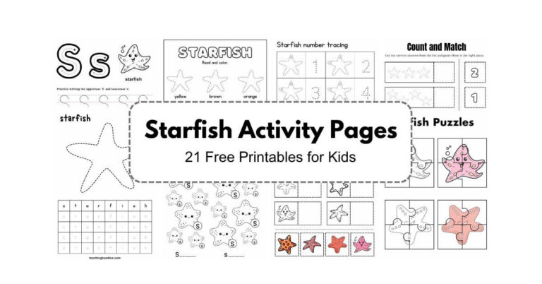 Starfish Activity Pack