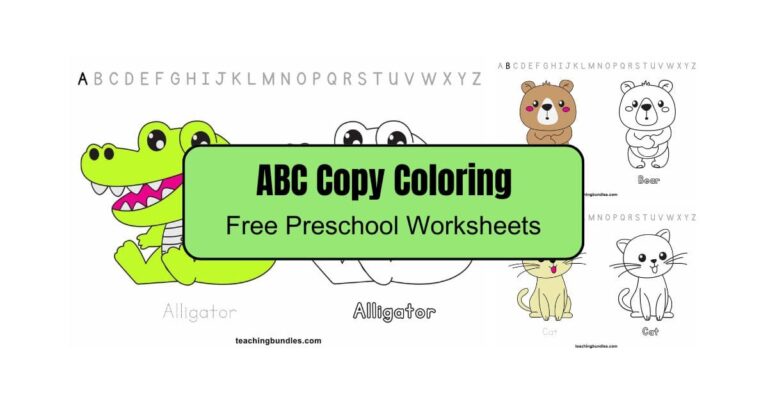 Alphabet Coloring for Kids