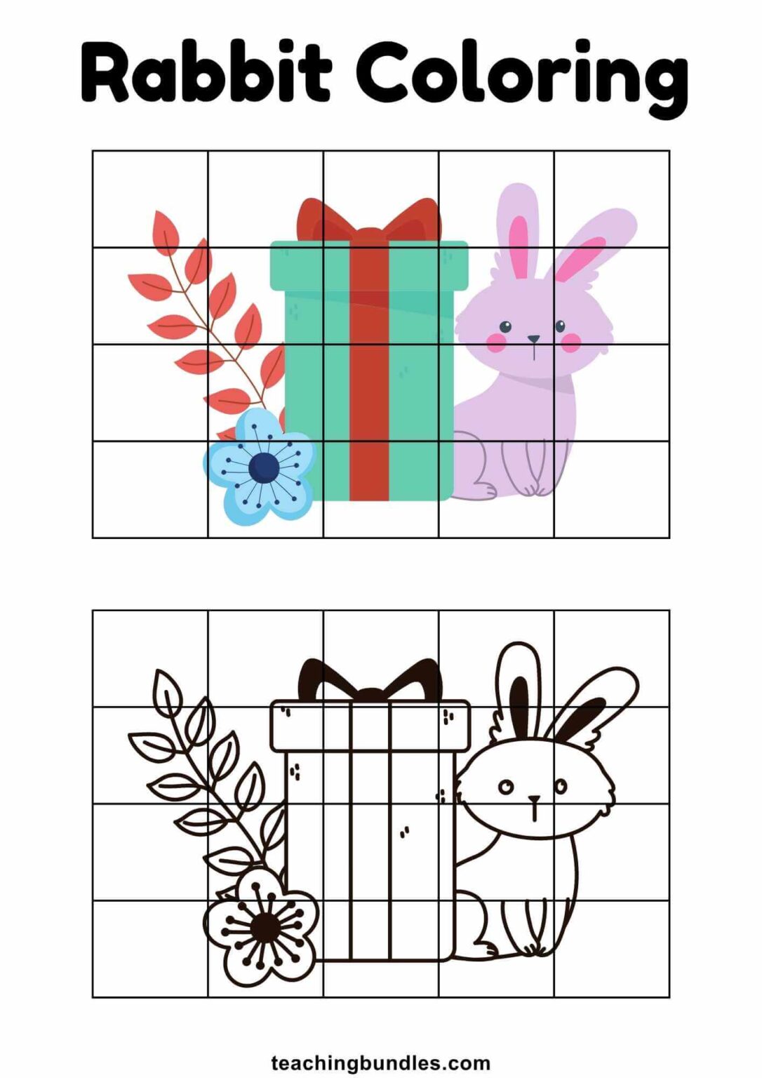 Rabbit Activity Pages - Teachingbundles