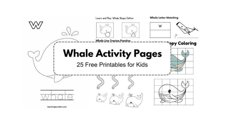 Whale Activity Pages