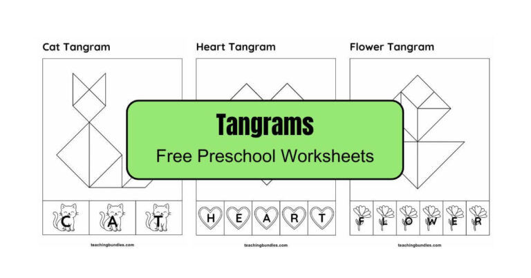 Tangram Puzzle Templates