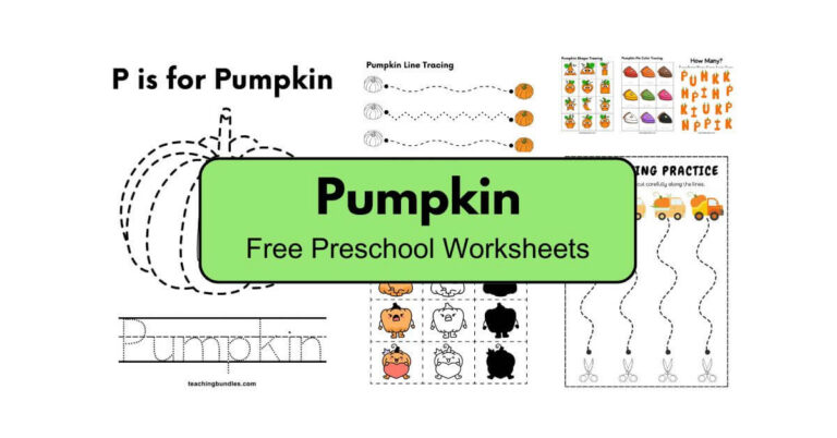 Pumpkin activity bundle combining literacy and math skills.